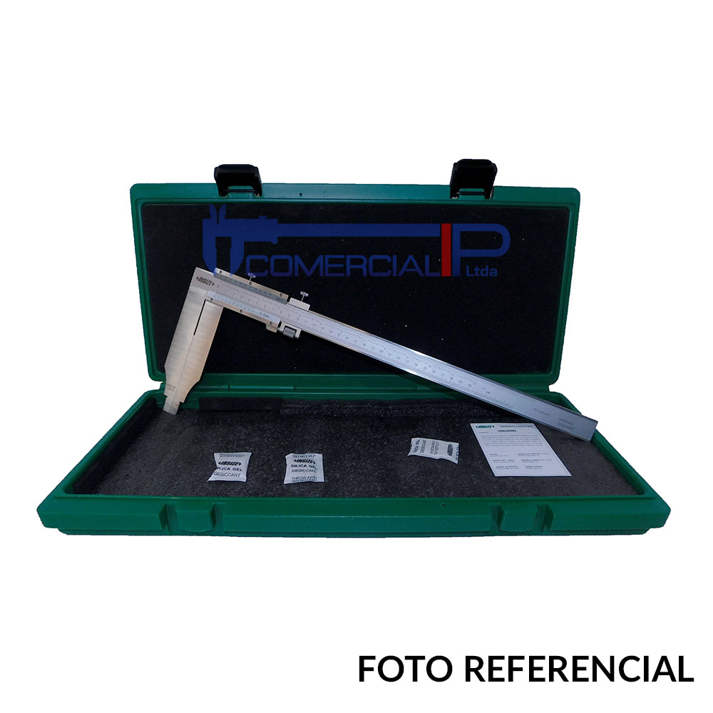 1215-322 PIE DE METRO 20X500MM (0.02MM / 0.001') P200 INSIZE - Imagen 1