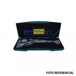 PIE DE METRO CON RELOJ 200MM (0.02MM) INSIZE