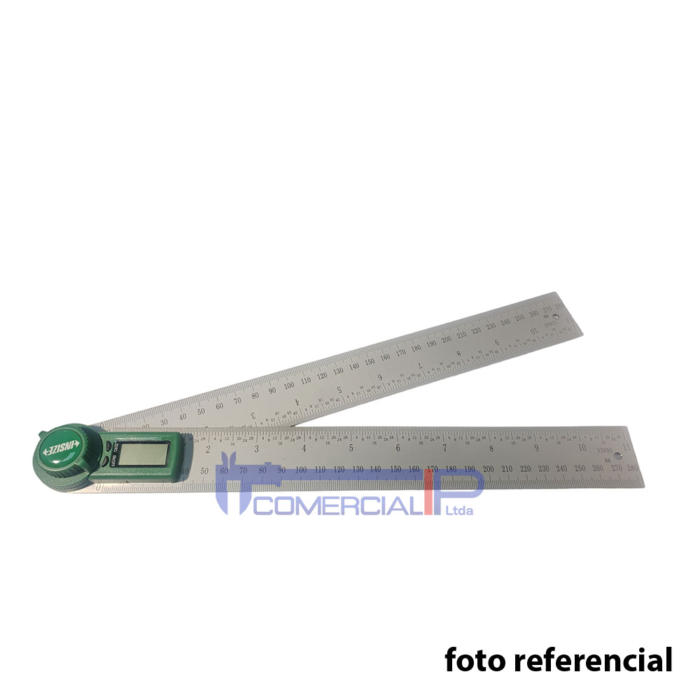 2176-300-1 TRANSPORTADOR DE ANGULO 300MM (0-360° / 0,1°) INSIZE - Imagen 1