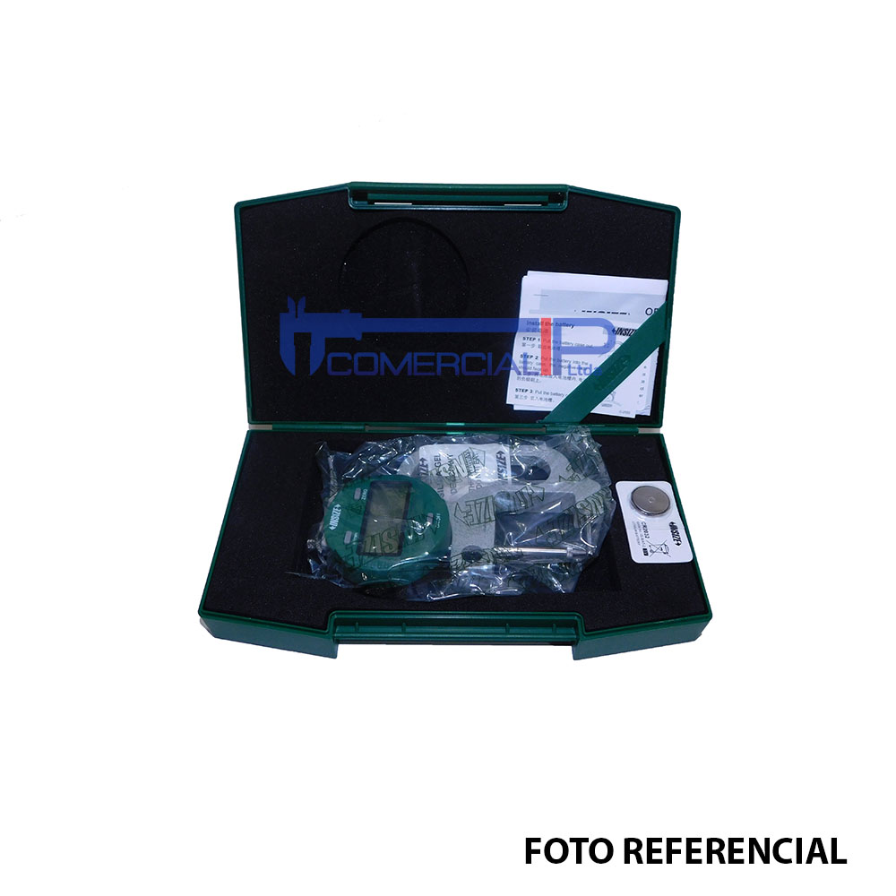 2876-10 MEDIDOR DE ESPESOR DE TUBERIA DIGITAL 0-10X0.01MM INSIZE - Imagen 1