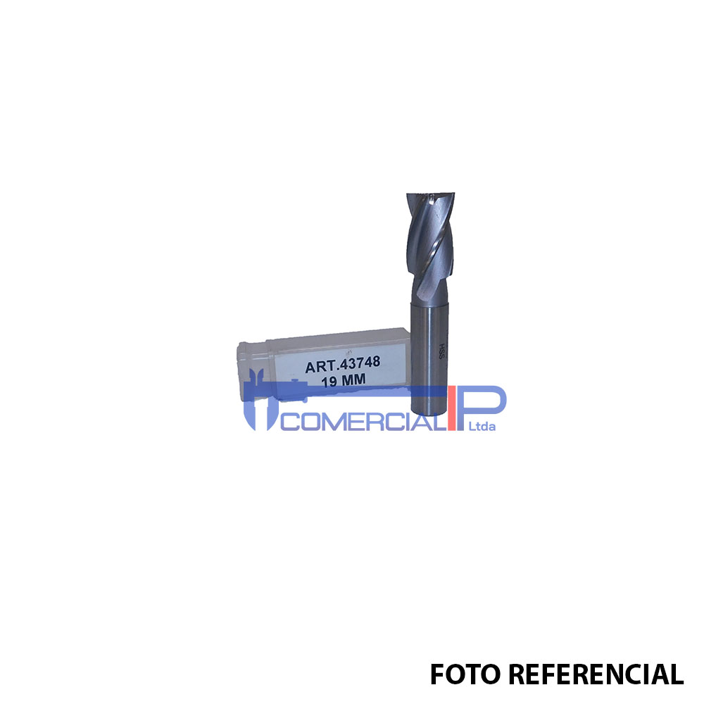 43478 FRESA D-19.0MM HSS DIN844 IZAR - Imagen 1