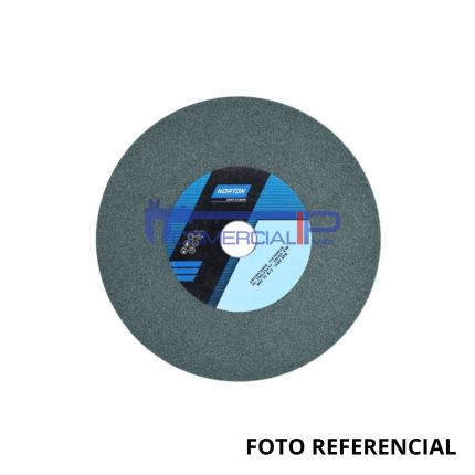 FOTO REFERENCIAL PIEDRA DE ESMERIL 8X1X1.14 WIDIA-HSS 39C60KVK NORTON - Imagen 1