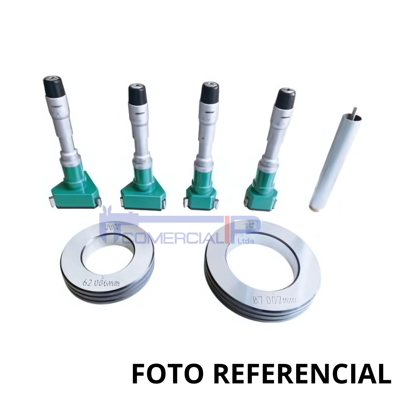 FOTO REFERENCIALJHVJHVJV SET DE MICROMETRO INT. TRES PUNTAS 50-100MM INSIZE - Imagen 1