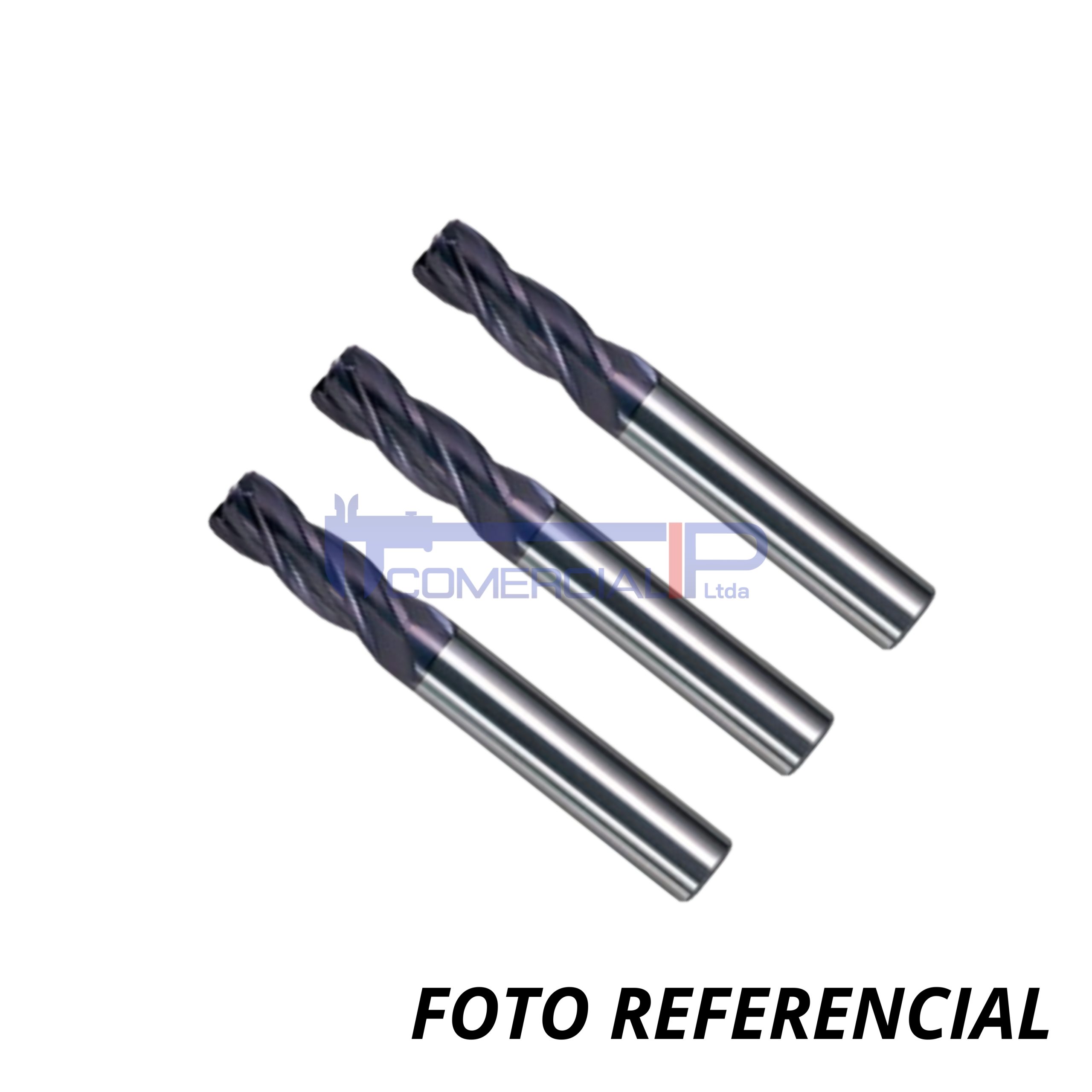 Fresa metal duro punto radial D-6.0mm MITSUBISHI FRESAS 4 LABIOS PUNTA RADIAL D-10.0 RADIO 2.0 MITSUBISHI - Imagen 1